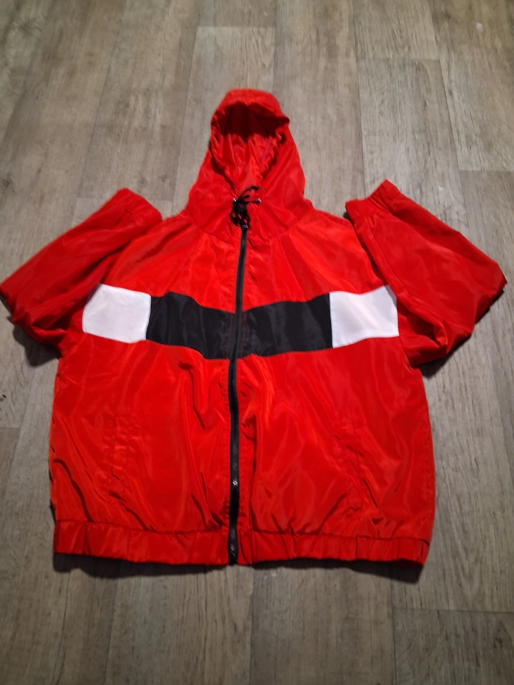 New Look Sport Colorblock Hooded